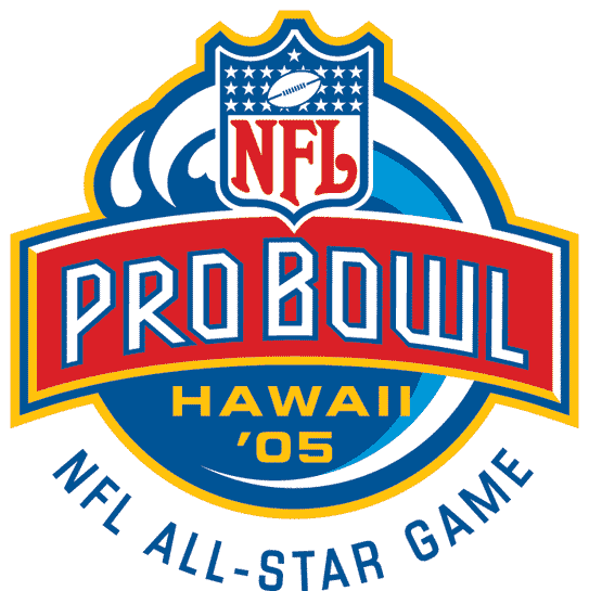 Pro Bowl 2005 Primary Logo iron on transfers for T-shirts